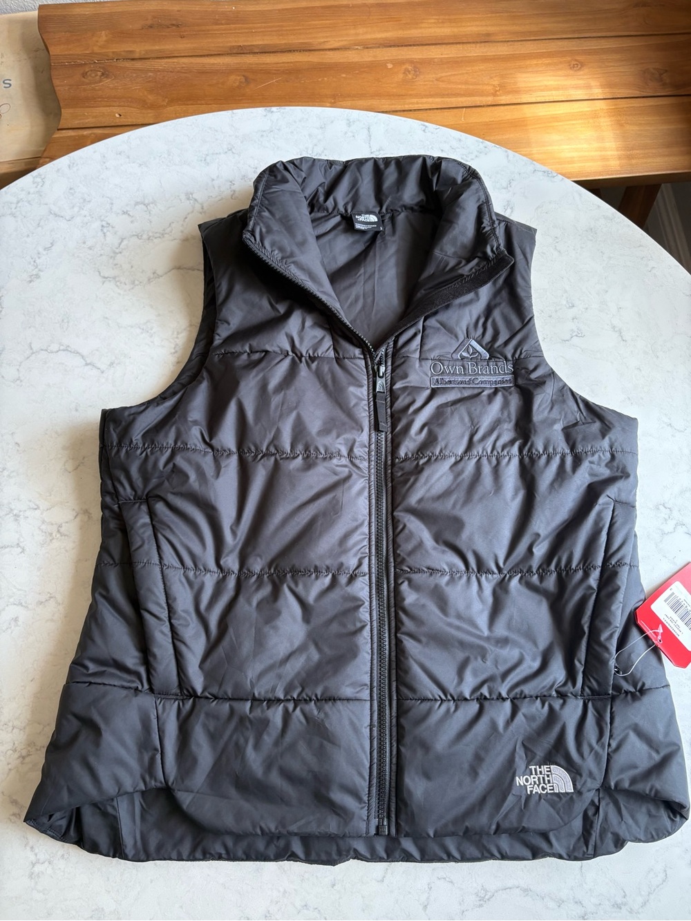 The North Face Women Black Quilted Vest - NWT